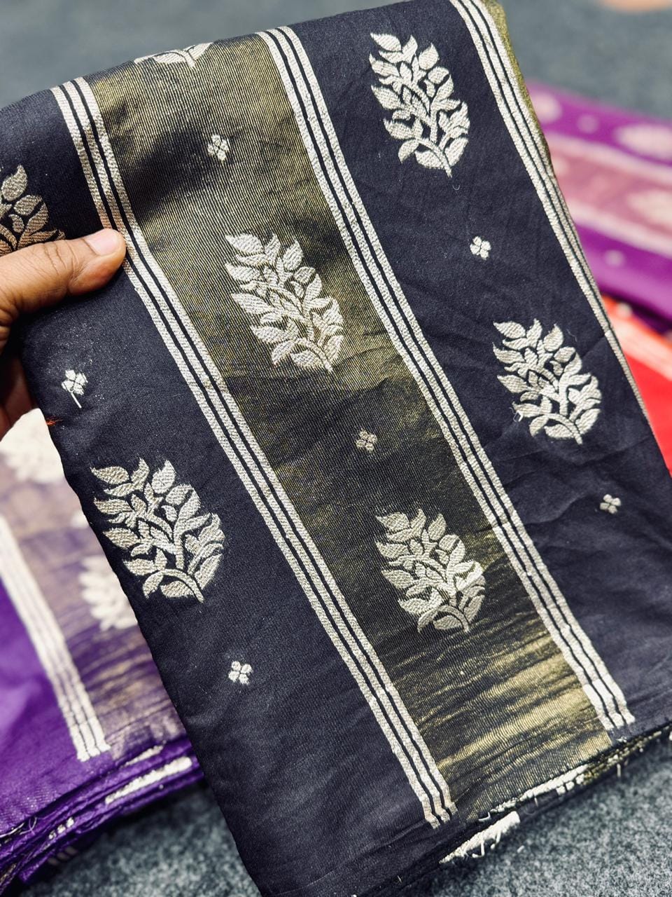 Pure Soft Russian Silk Saree