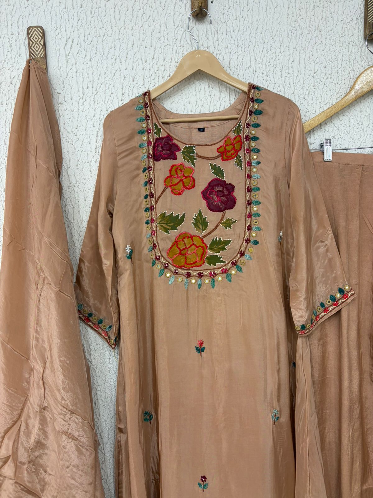 Premium Muslin fabric with embroidery work salwar suit
