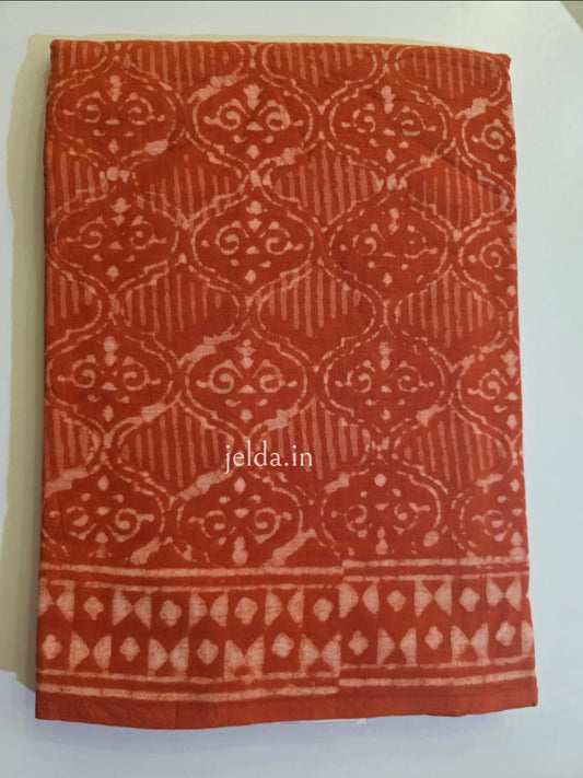 Premium Cotton Mulmul Saree