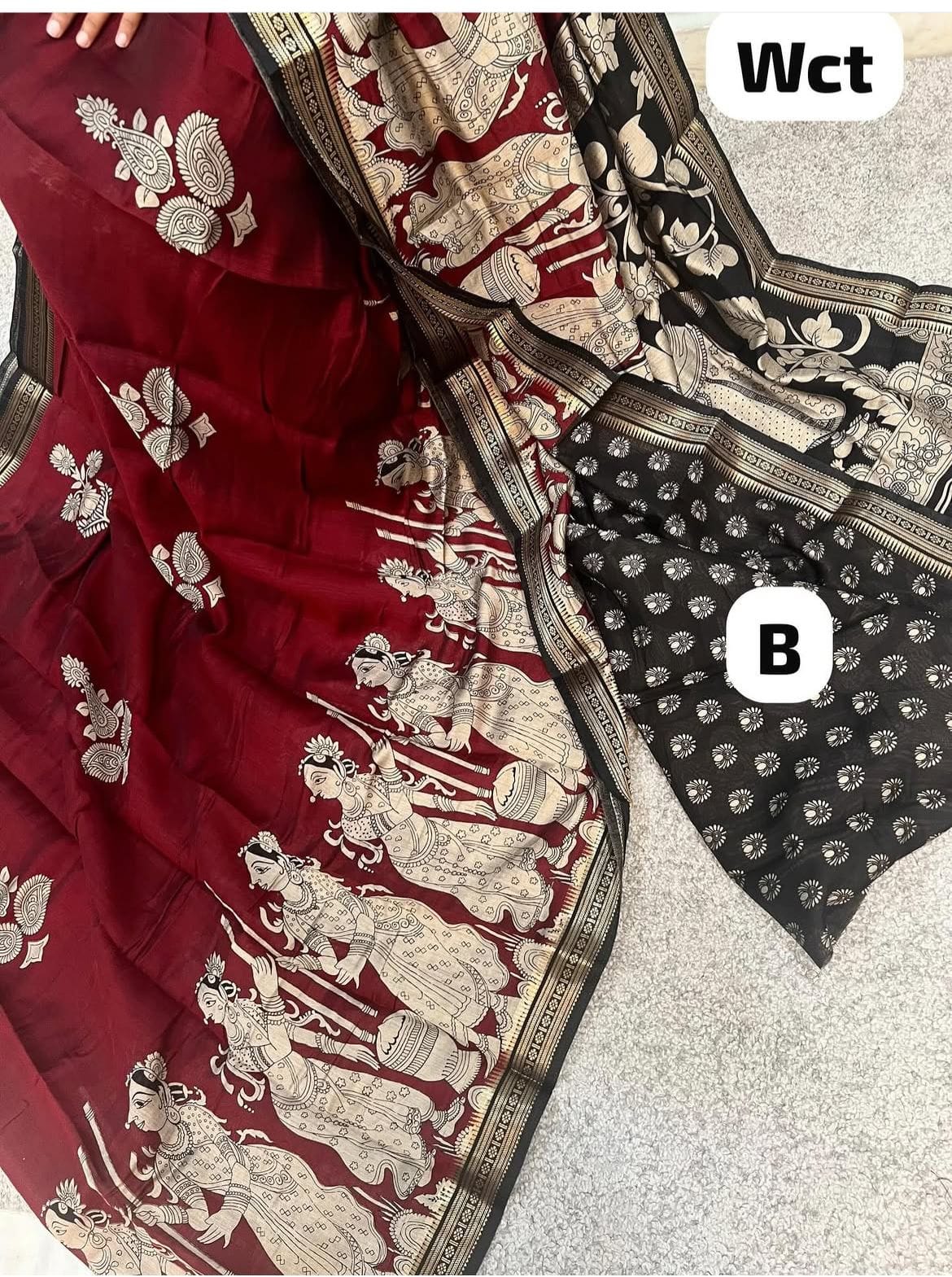 Fall for the comfort of these Mushru Mangalagiri silk sarees