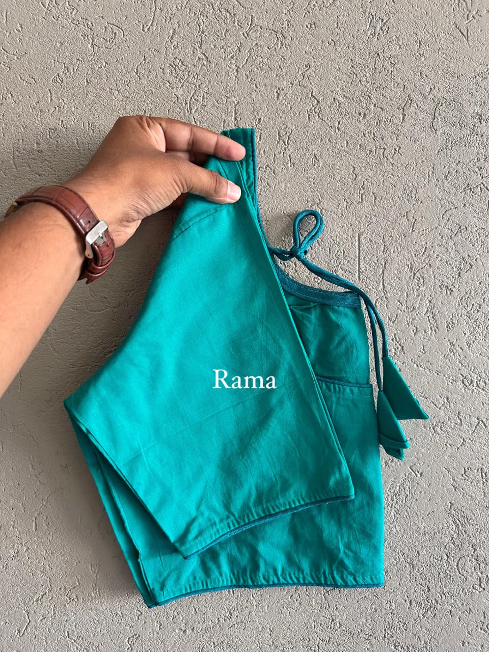 Pure pochampally cotton ready made blouse