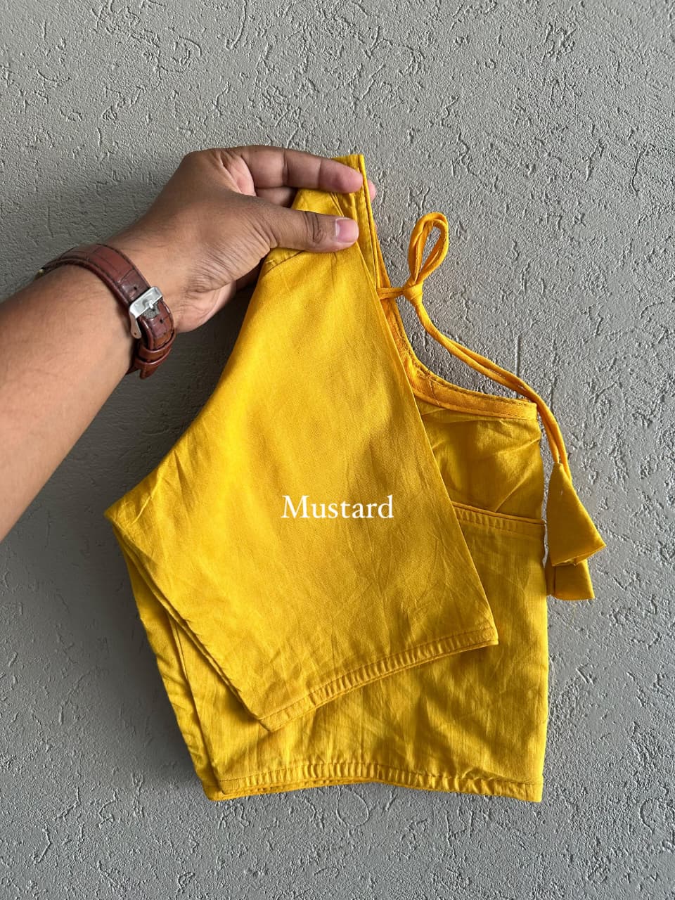 Pure pochampally cotton ready made blouse
