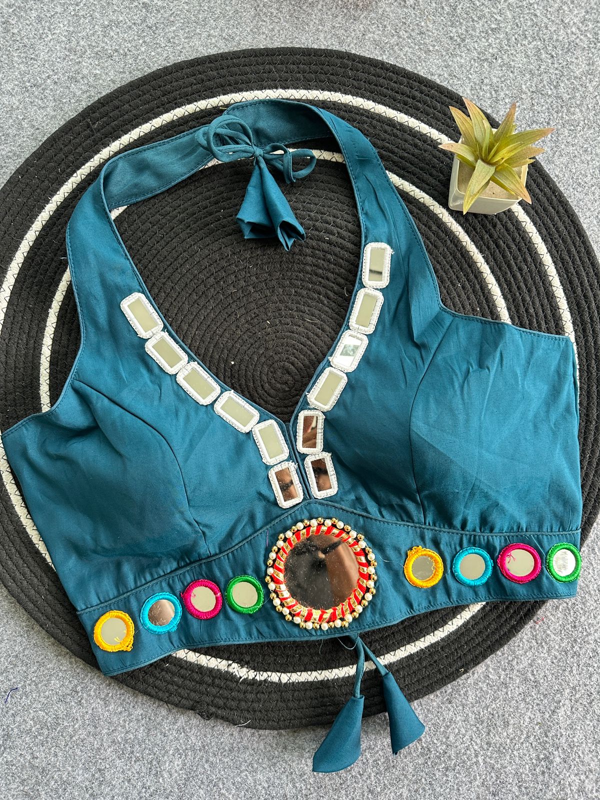 Pure Roman Silk ready made blouse