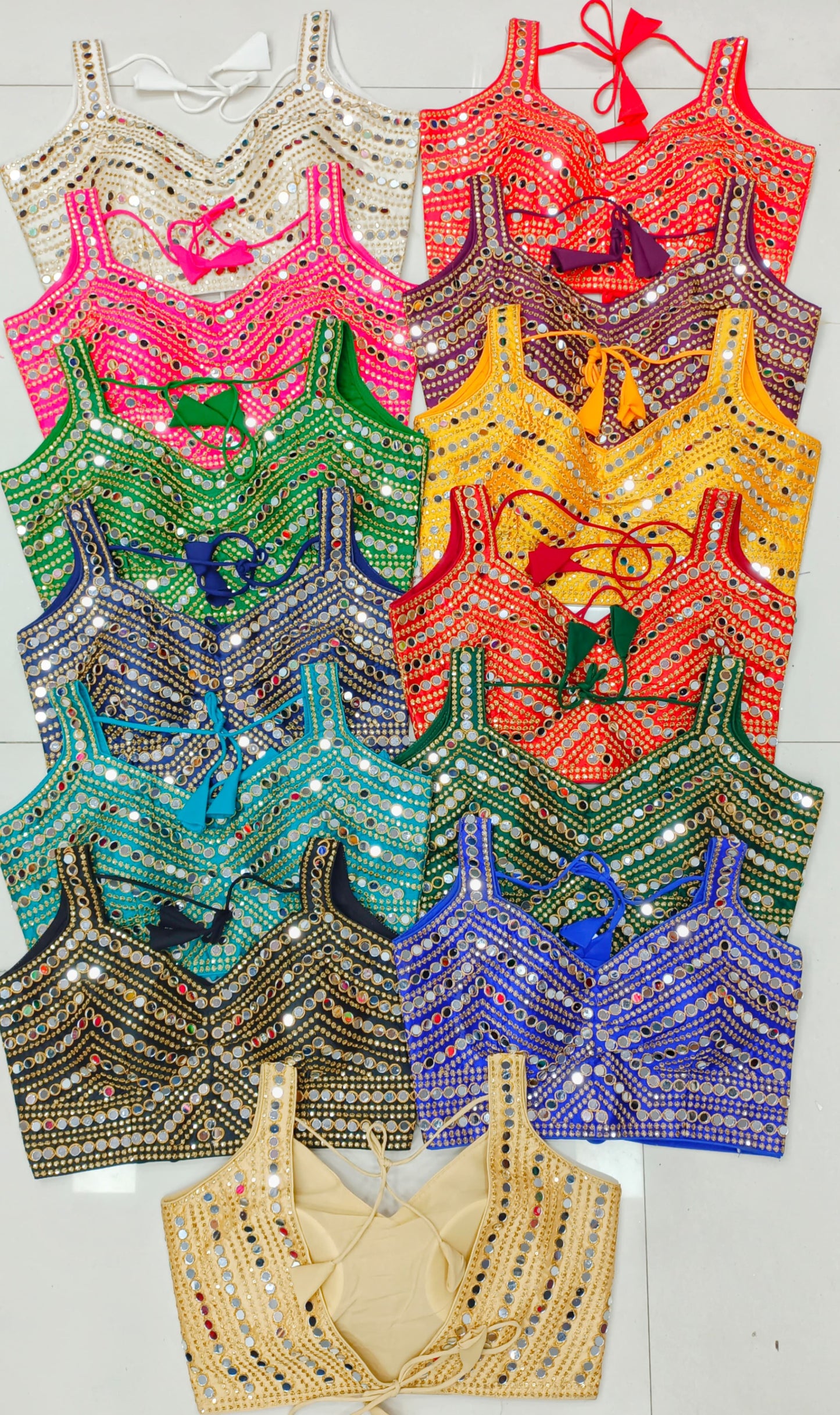 Fentam Heavy Silk ready made blouse