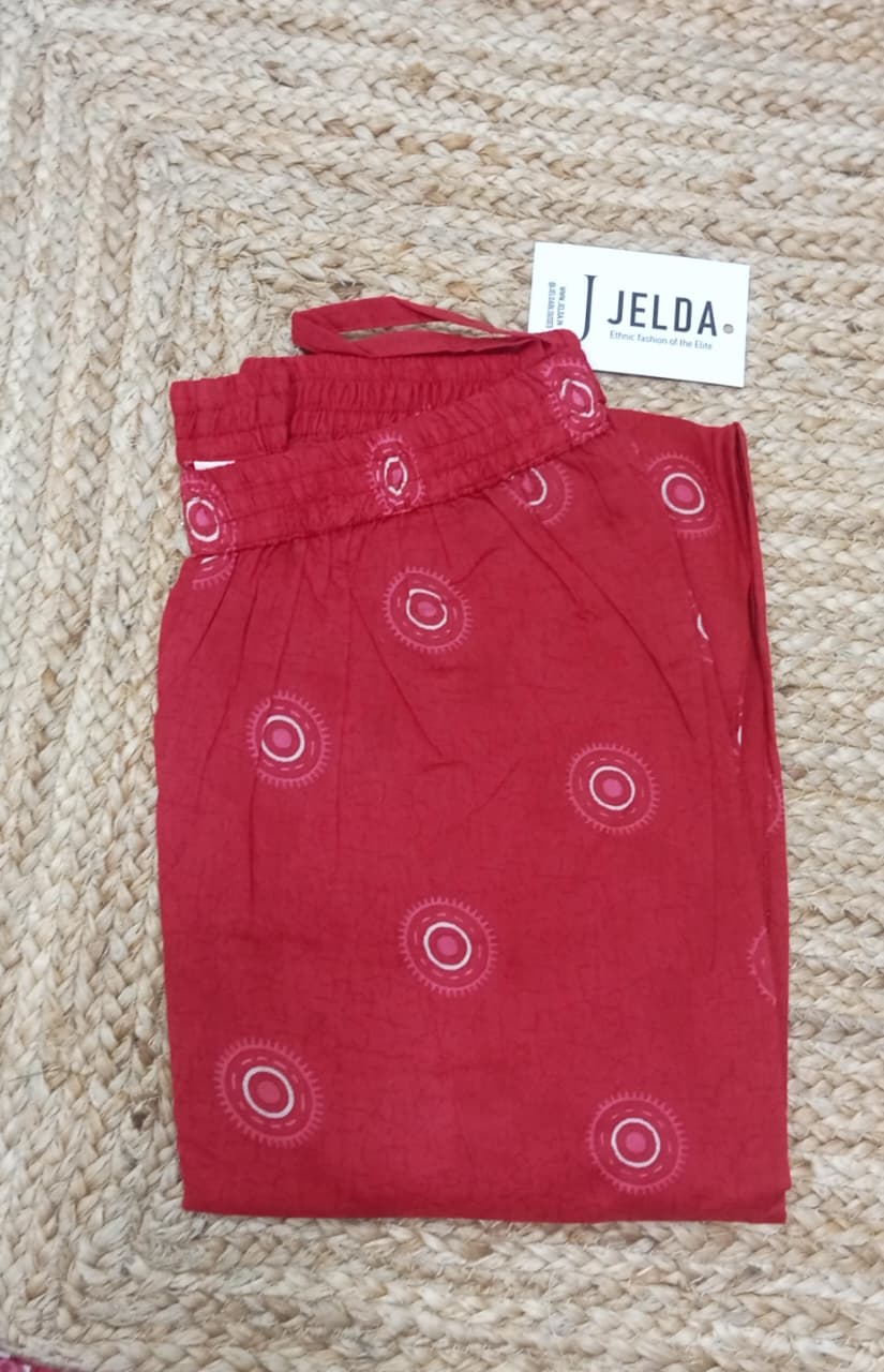 Cotton printed salwar suit
