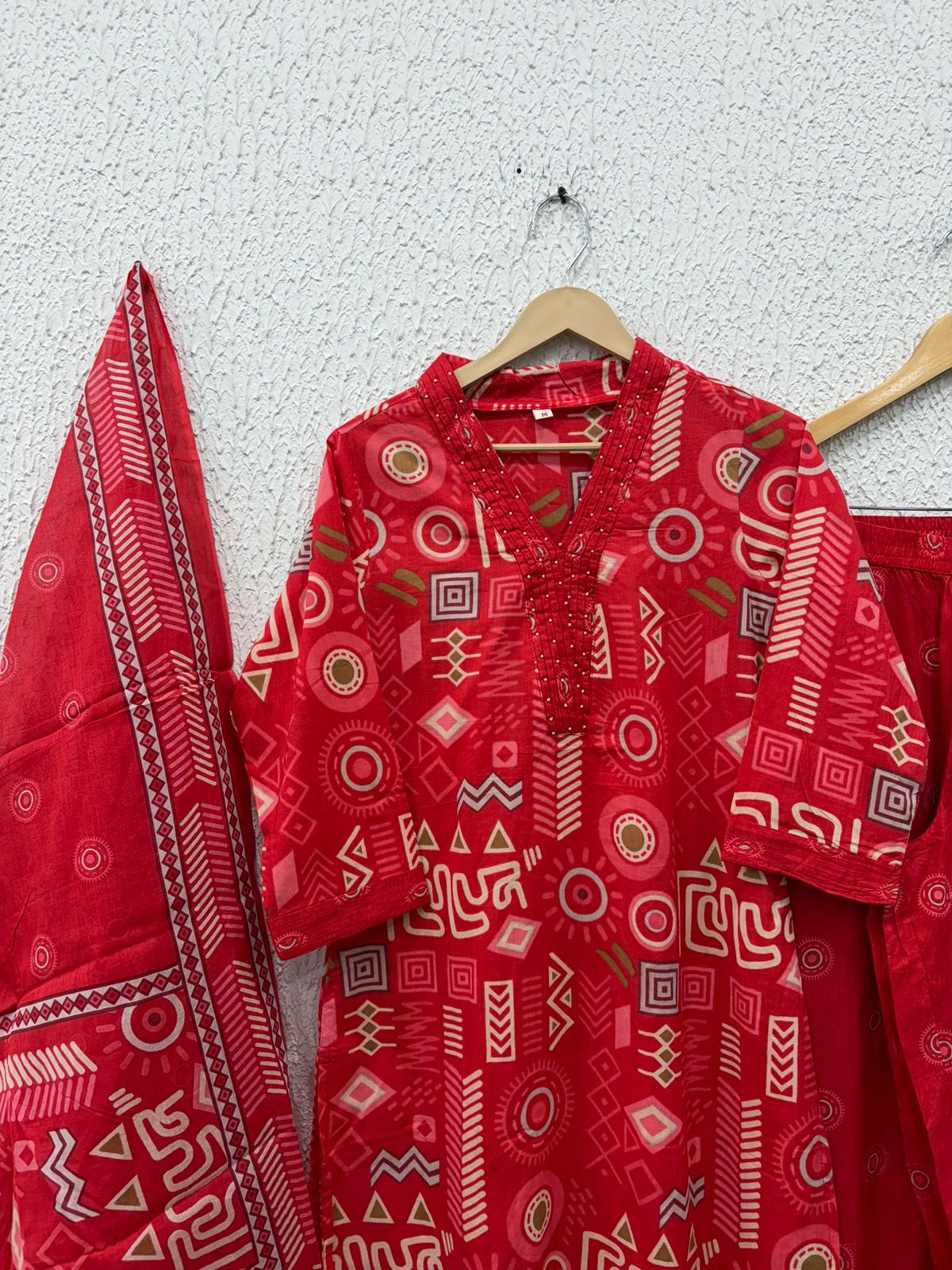 Cotton printed salwar suit