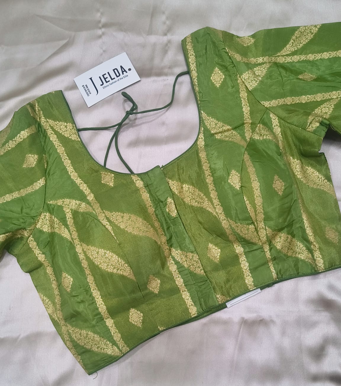 Banaras silk ready made blouse