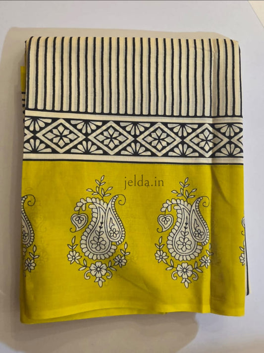 Premium Cotton Mulmul Saree