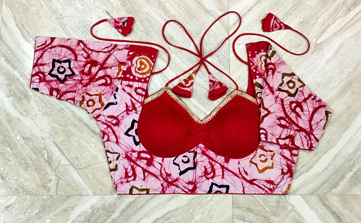 Batik masaba ready made blouse