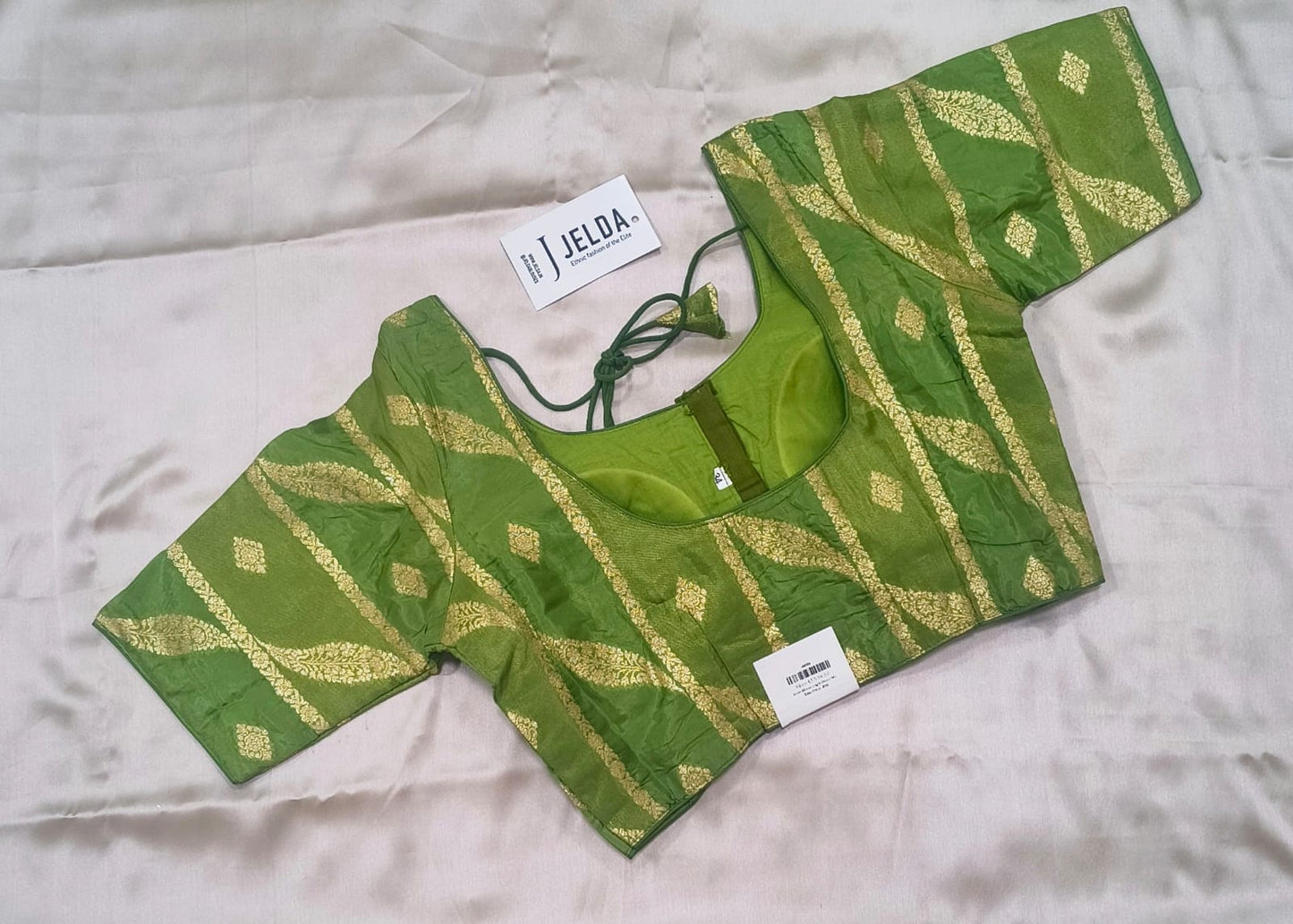 Banaras silk ready made blouse