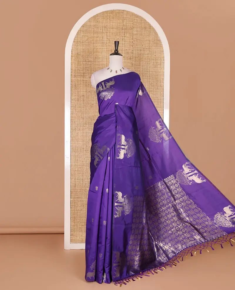 SOFT BANARASI RAW SILK SAREE