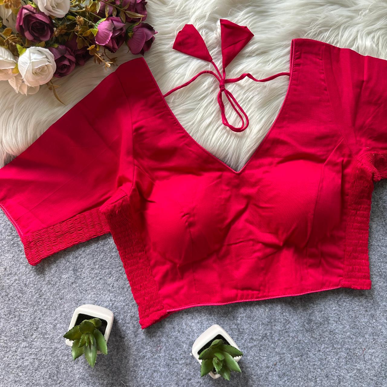Premium magic cotton ready made blouse