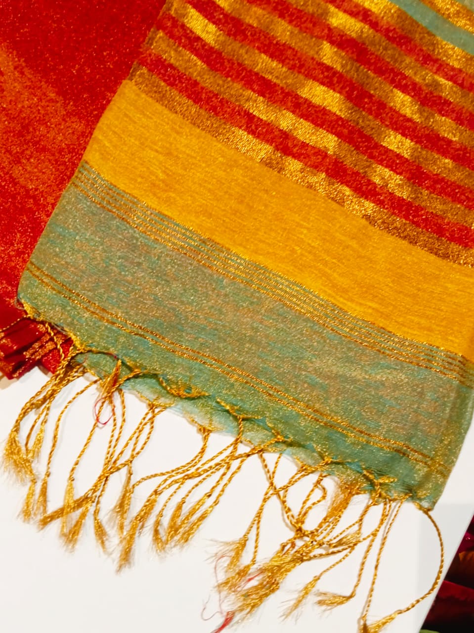 Pure tissue silk saree