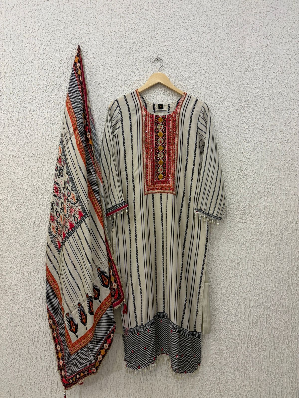 Cotton printed salwar suit