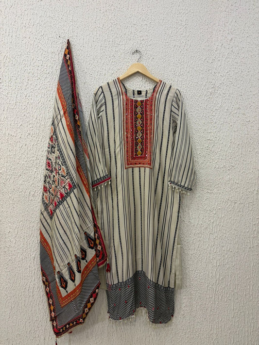 Cotton printed salwar suit