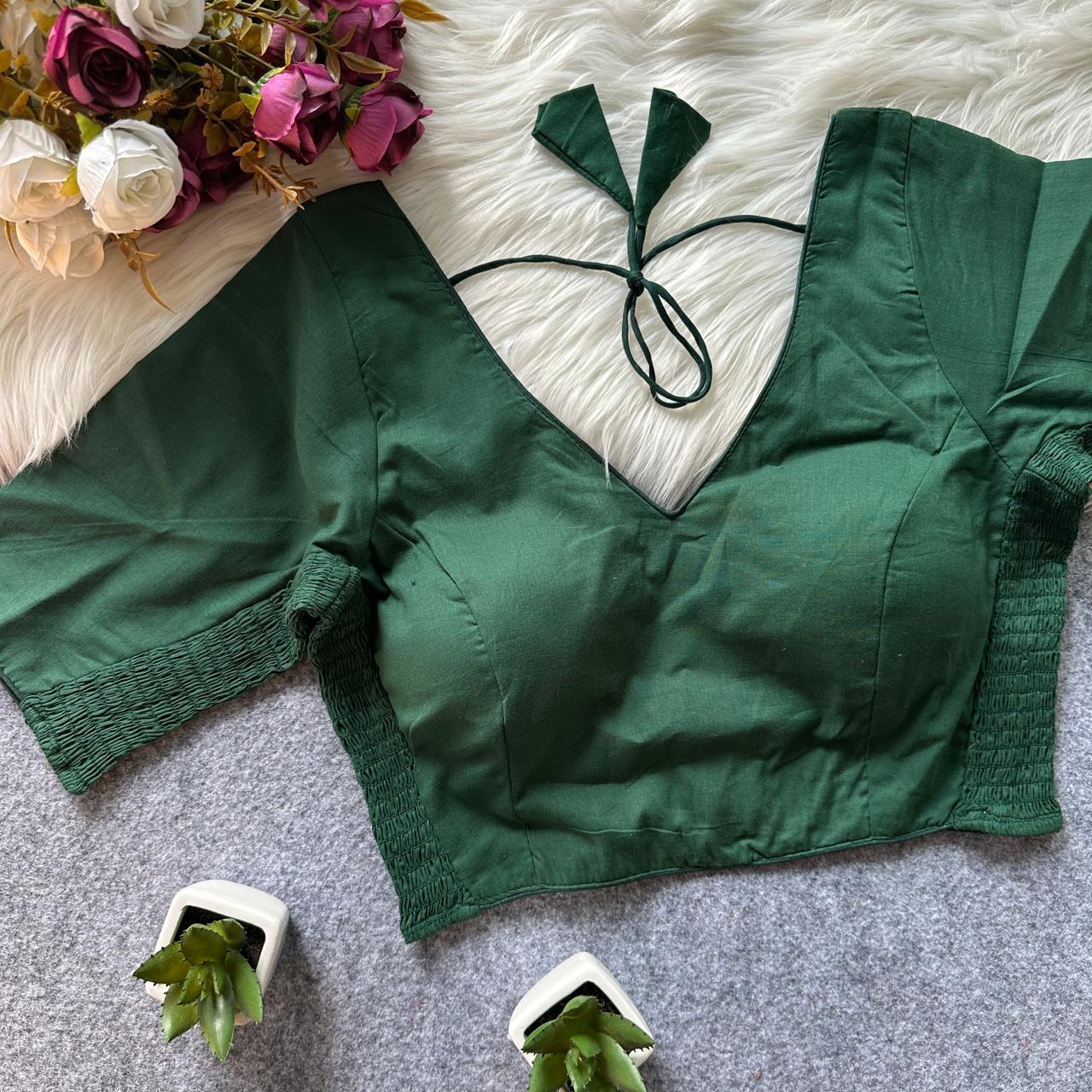 Premium magic cotton ready made blouse
