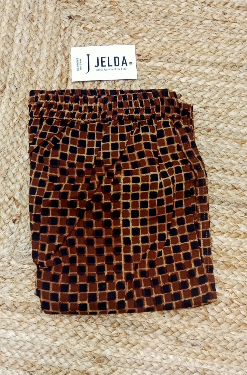 Cotton printed salwar suit