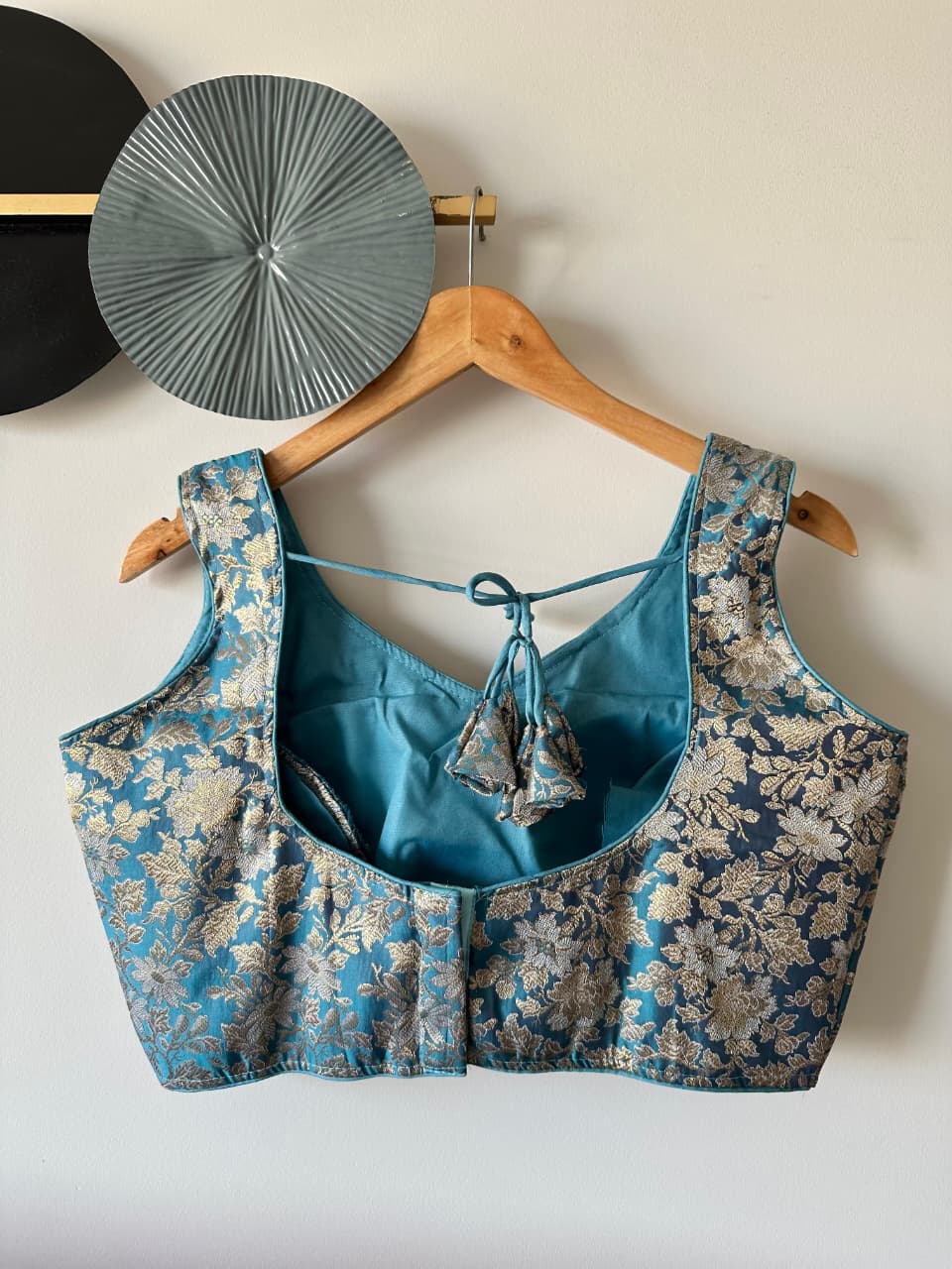 Original banaras silk ready made blouse