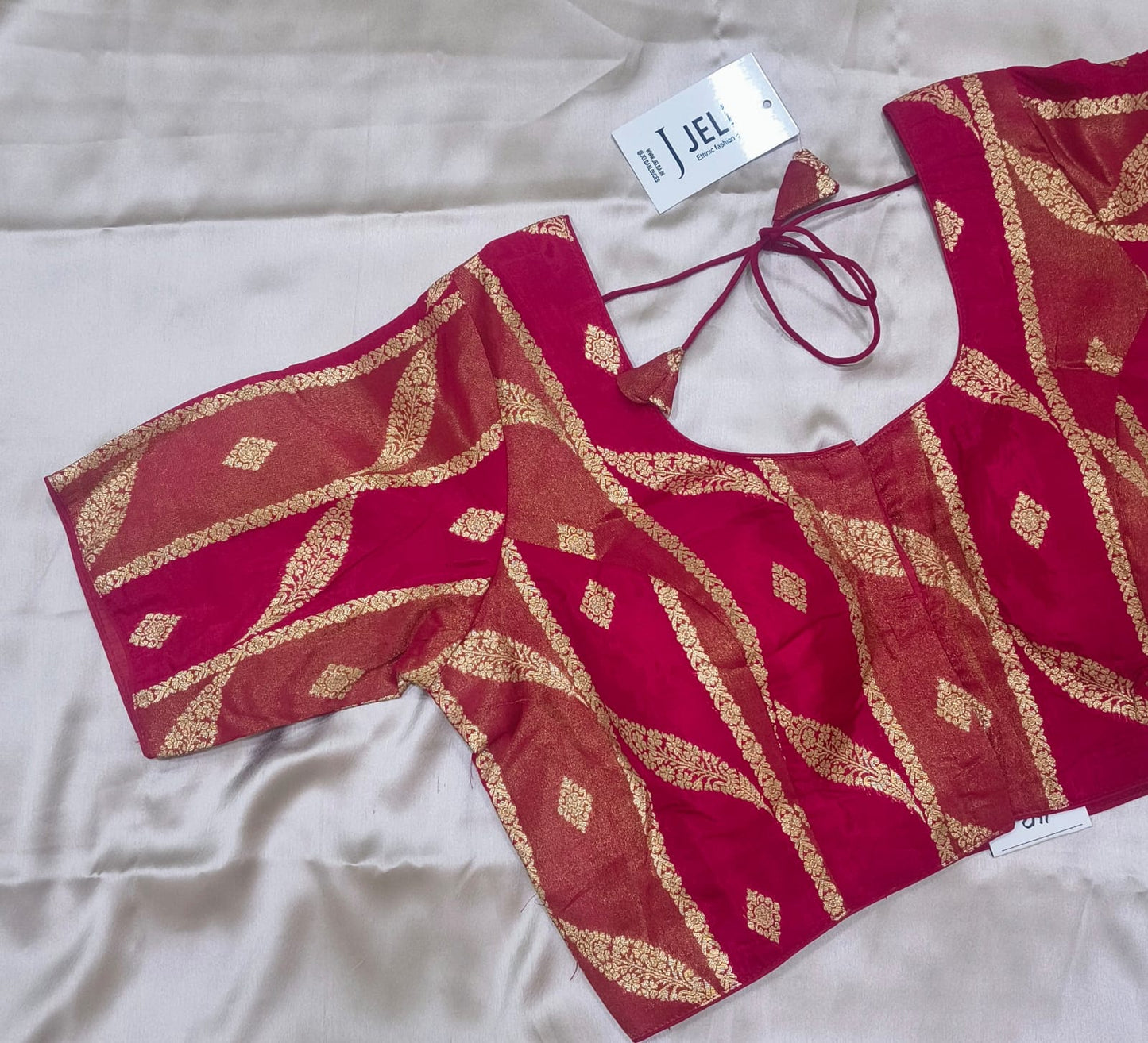 Banaras silk ready made blouse