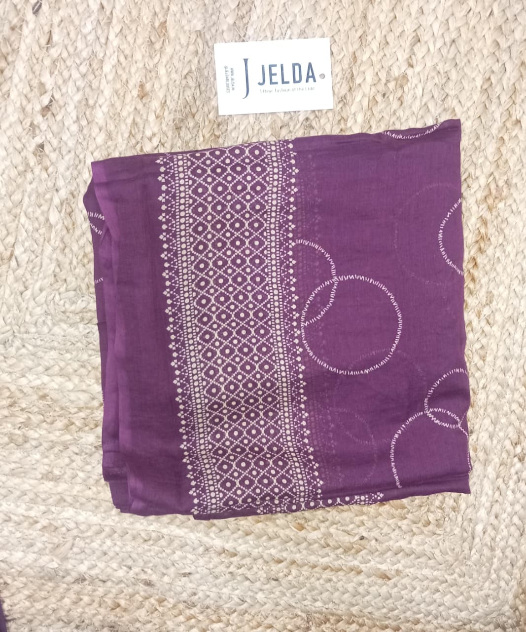 Heavy pearl and mirror work salwar suit