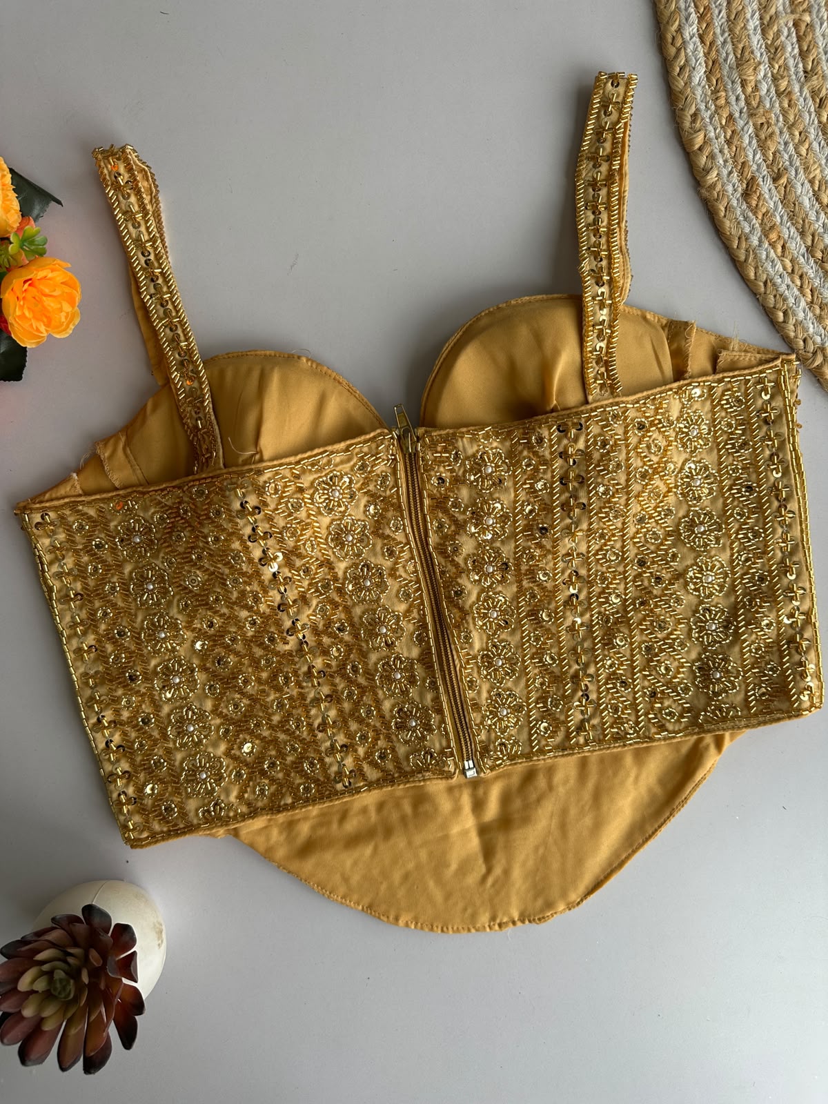New Beautiful Beats Works Spaghati ready made blouse