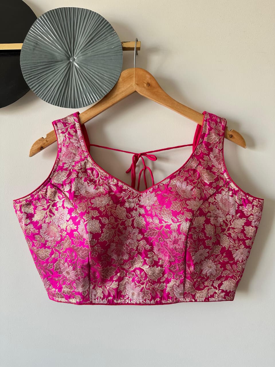Original banaras silk ready made blouse