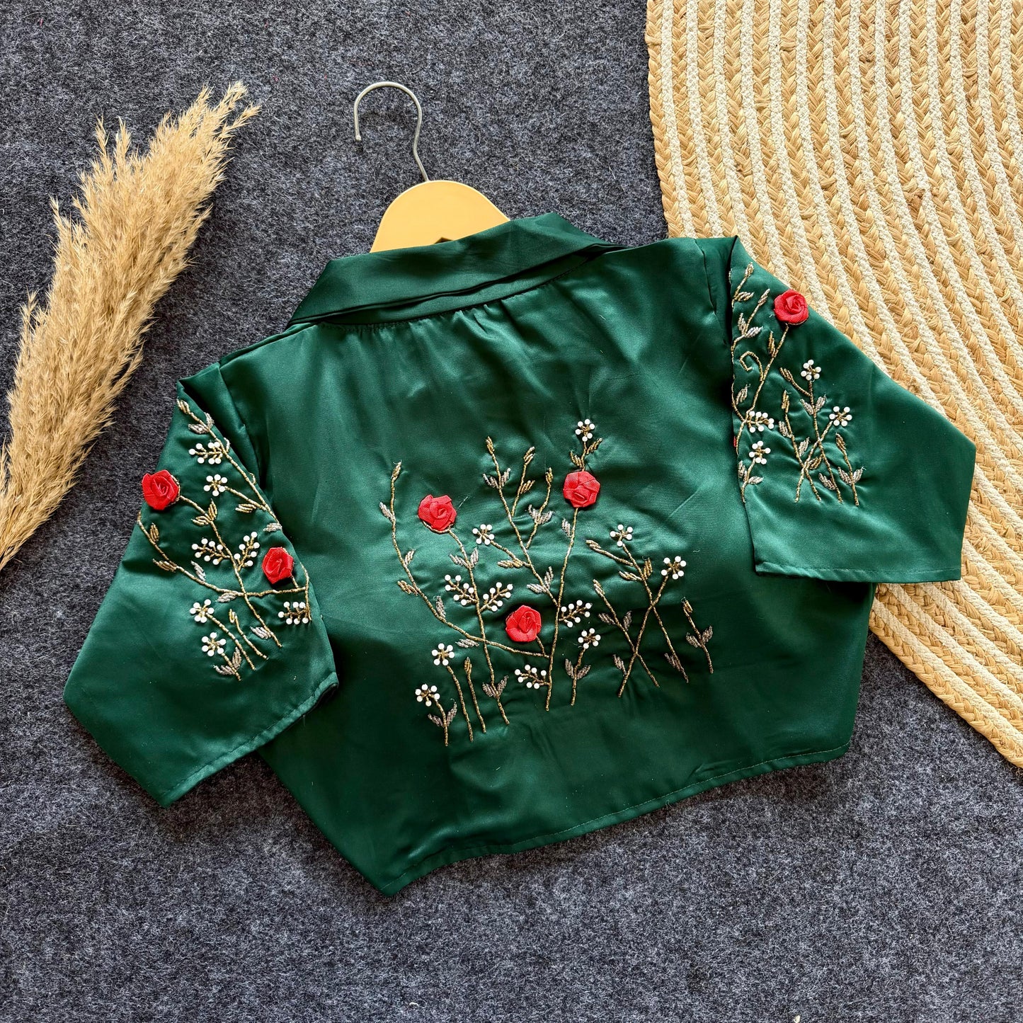 Beautiful handwork ready made blouse