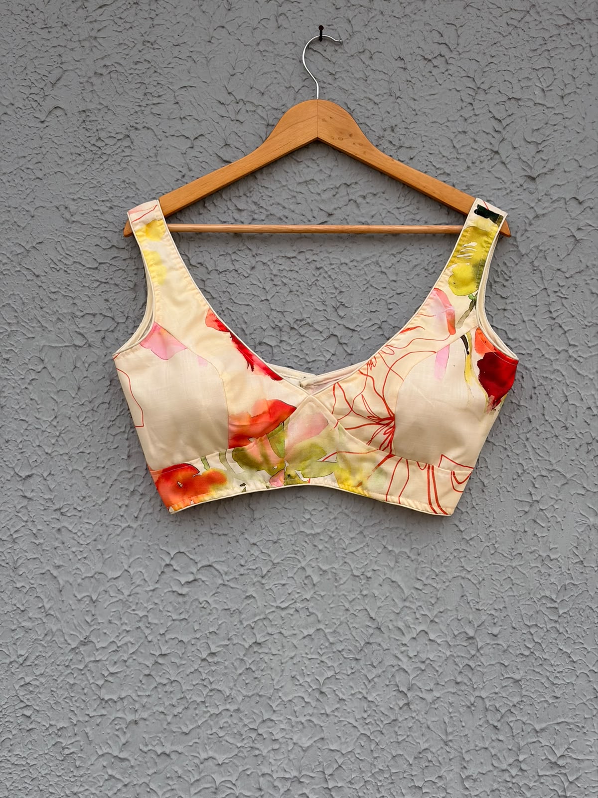 Cotton Sleeveless designer blouse
