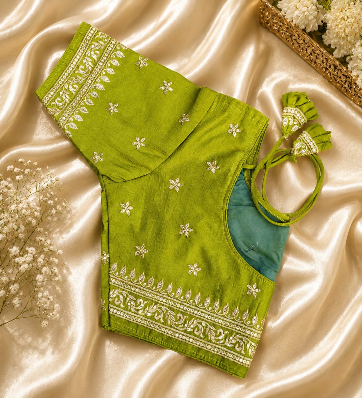 Semi bridal collection ready made blouse