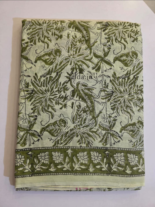Premium Cotton Mulmul Saree