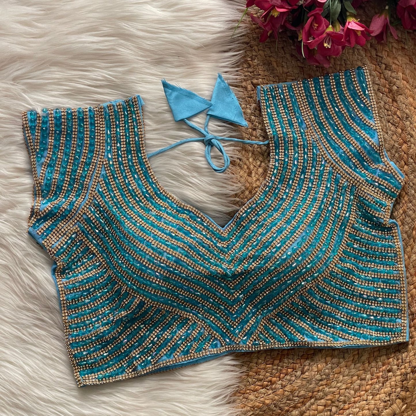 Pure Silk Handcrafted ready made blouses