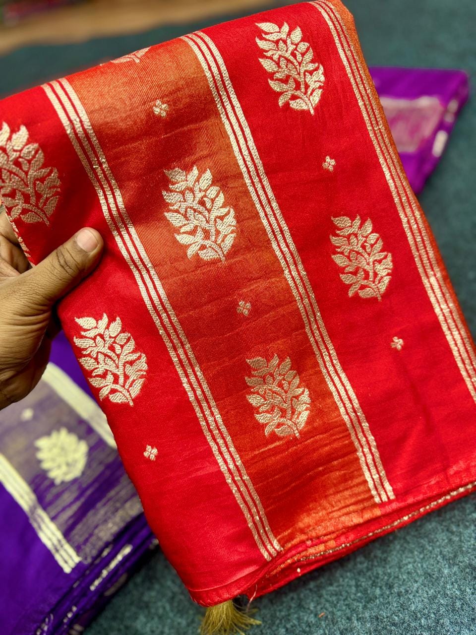 Pure Soft Russian Silk Saree