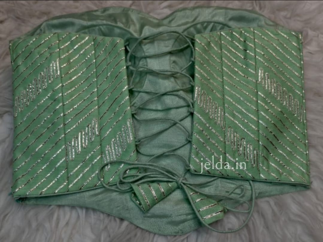 Corset gota patti custom made blouse