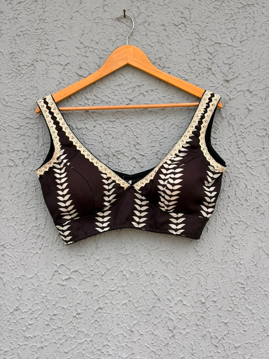 Cotton Sleeveless designer blouse