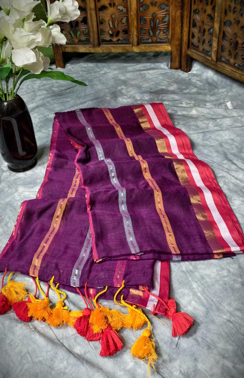 Pure cotton saree