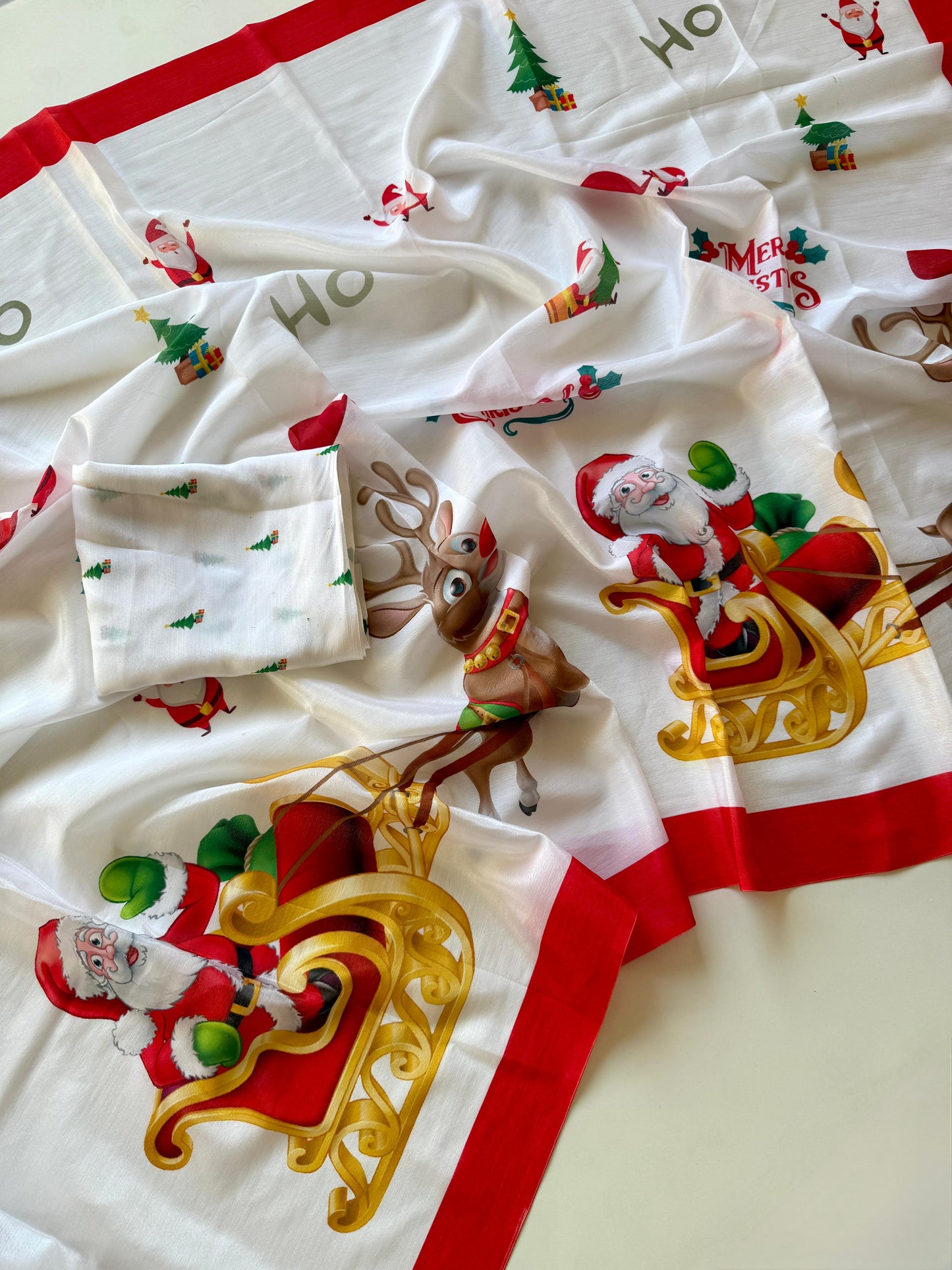 Exclusive soft shinon saree