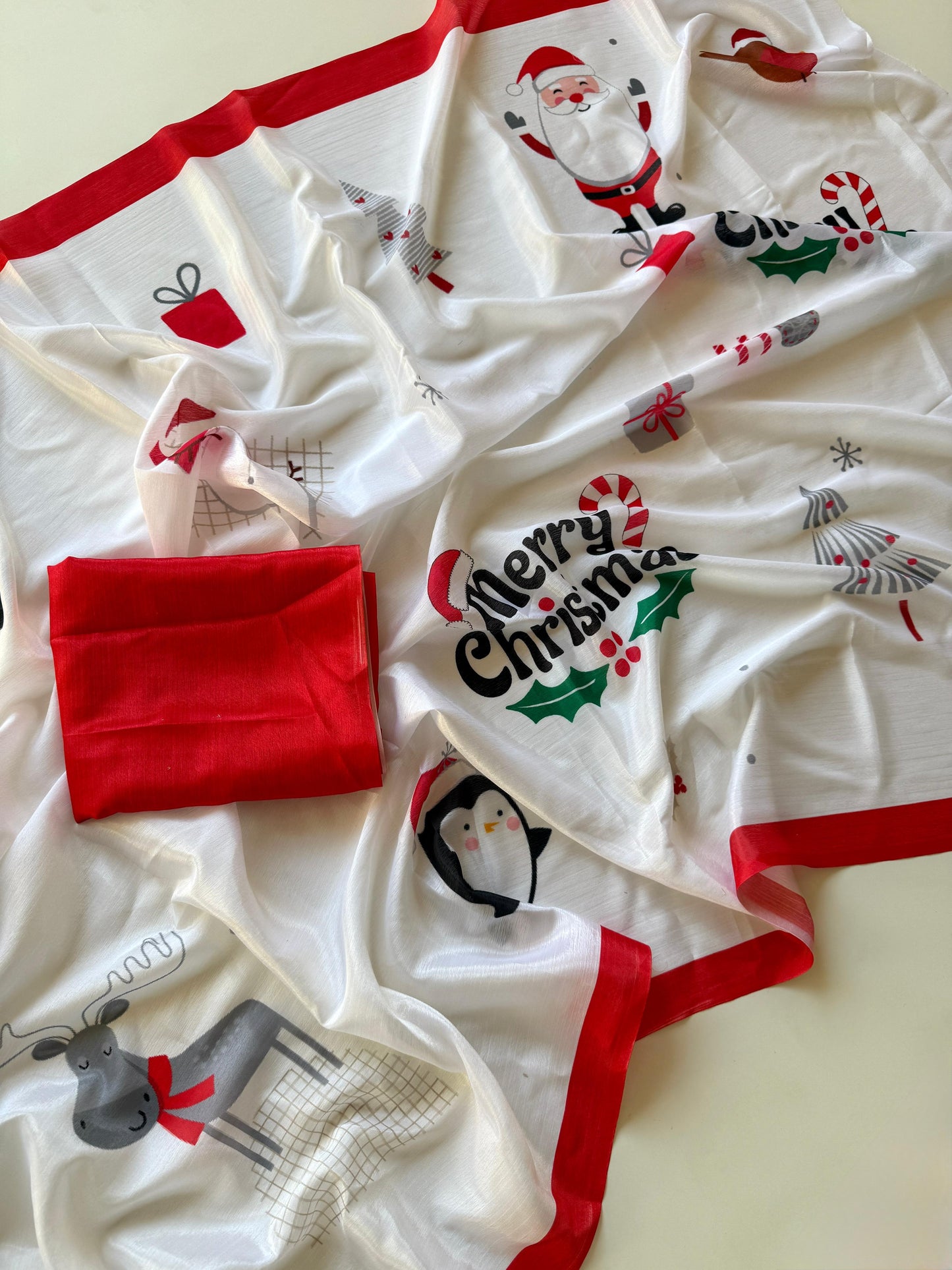 Exclusive soft shinon saree