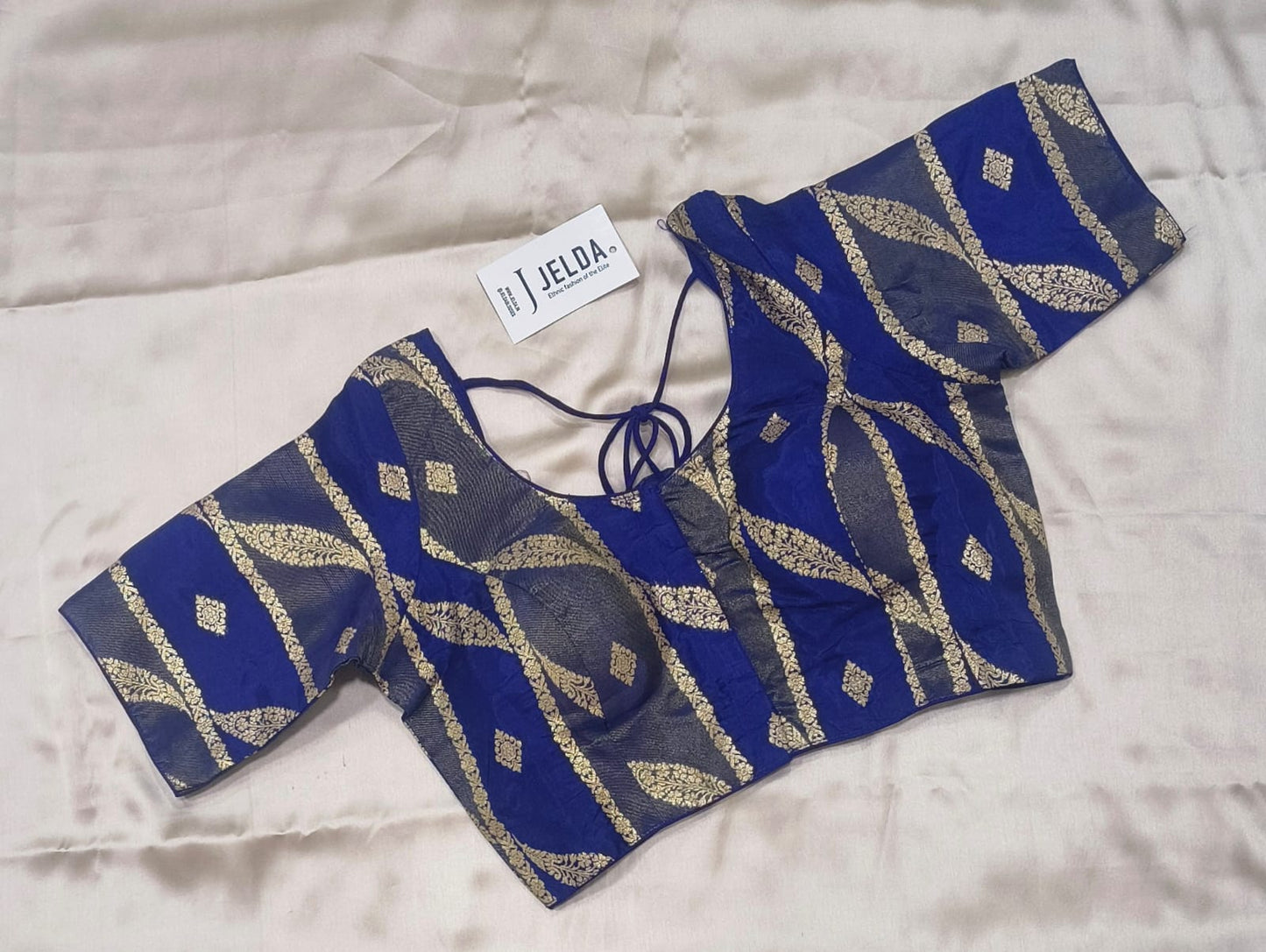 Banaras silk ready made blouse