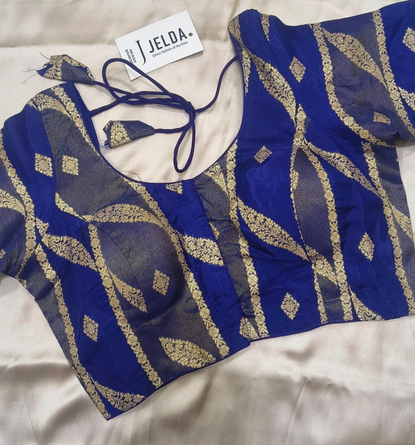 Banaras silk ready made blouse