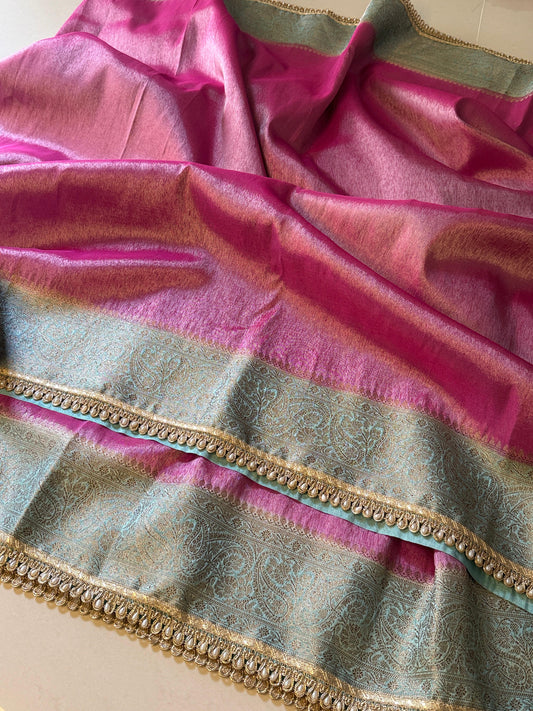 Banarasi Katan Tissue Soft Silk Saree