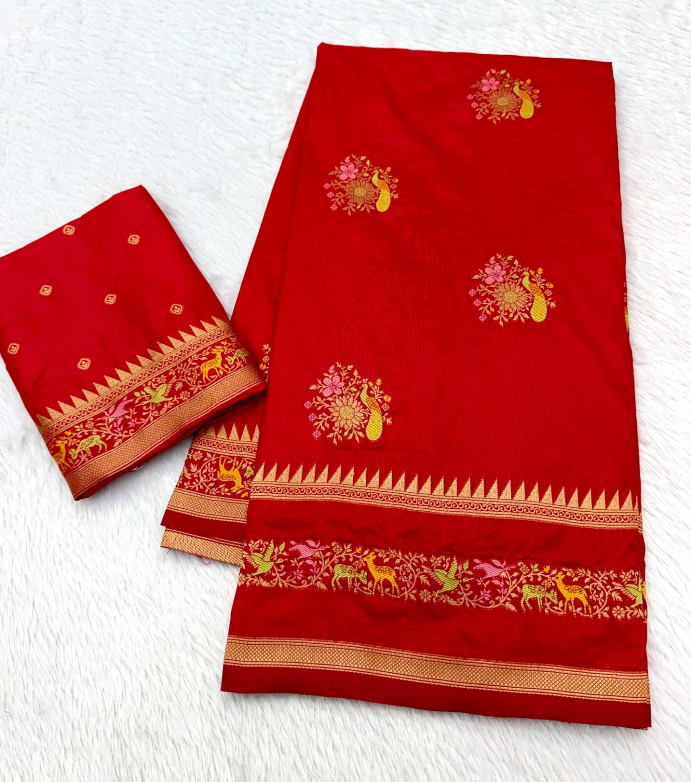 Soft Pure dolla Silk Weaving Saree