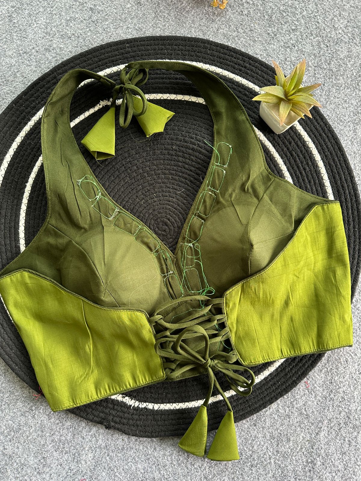 Pure Roman Silk ready made blouse