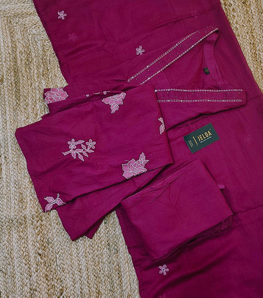 Cotton printed salwar suit