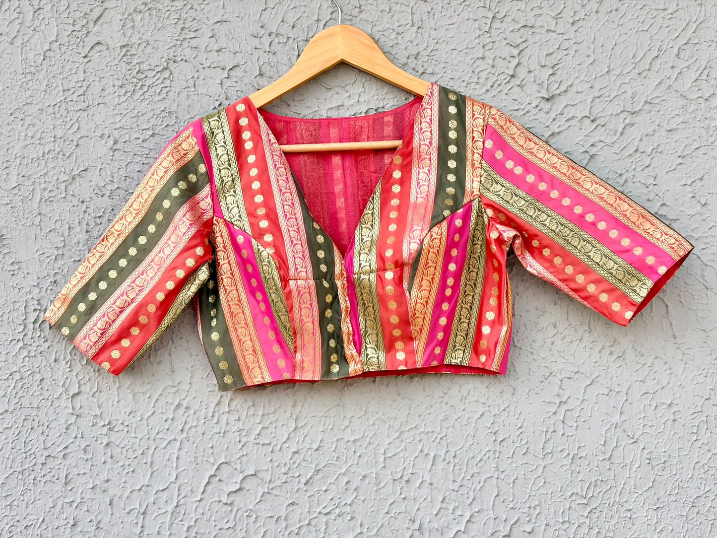 Banarasi silk designer blouse