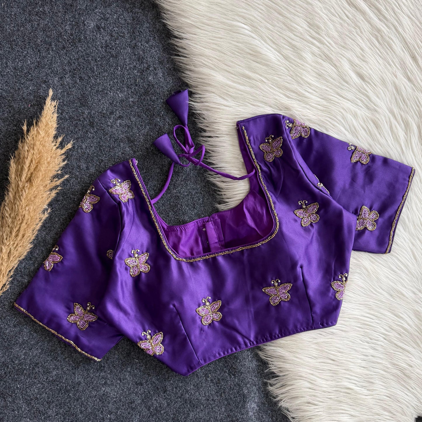 Beautiful handwork ready made blouse
