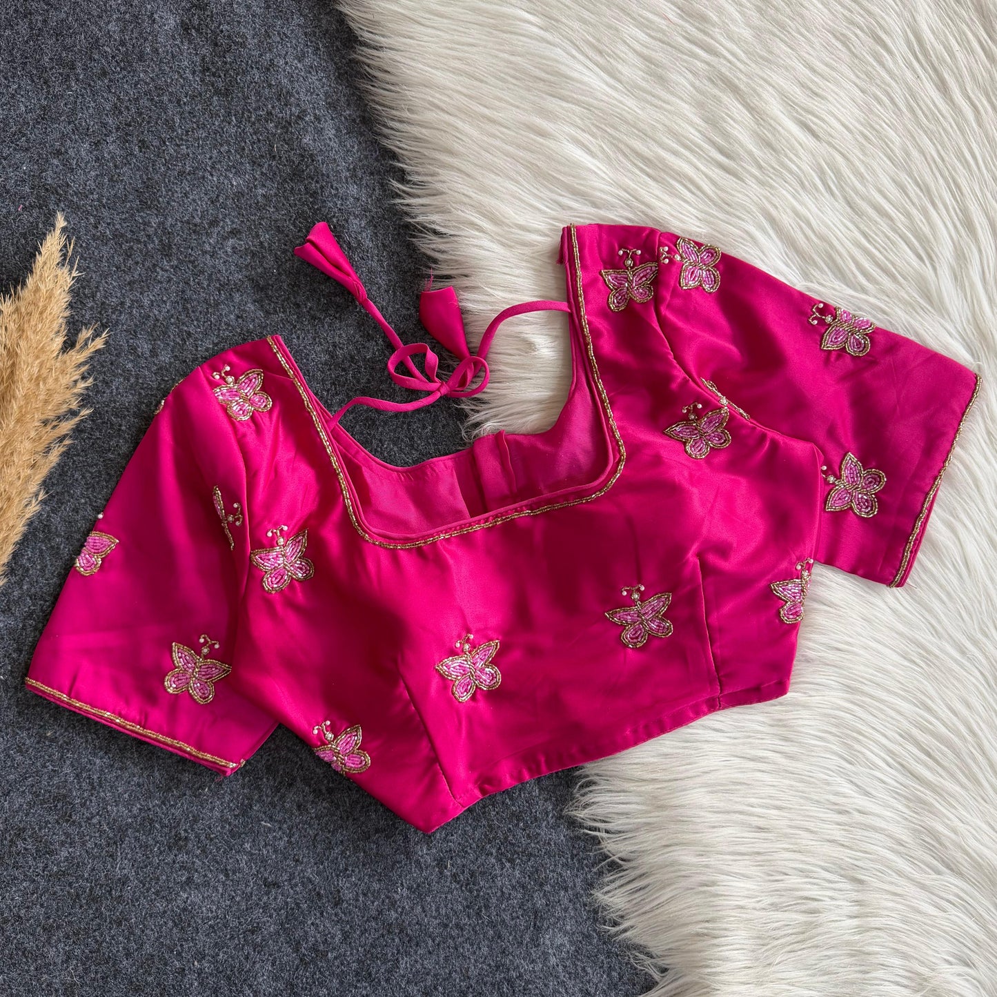Beautiful handwork ready made blouse