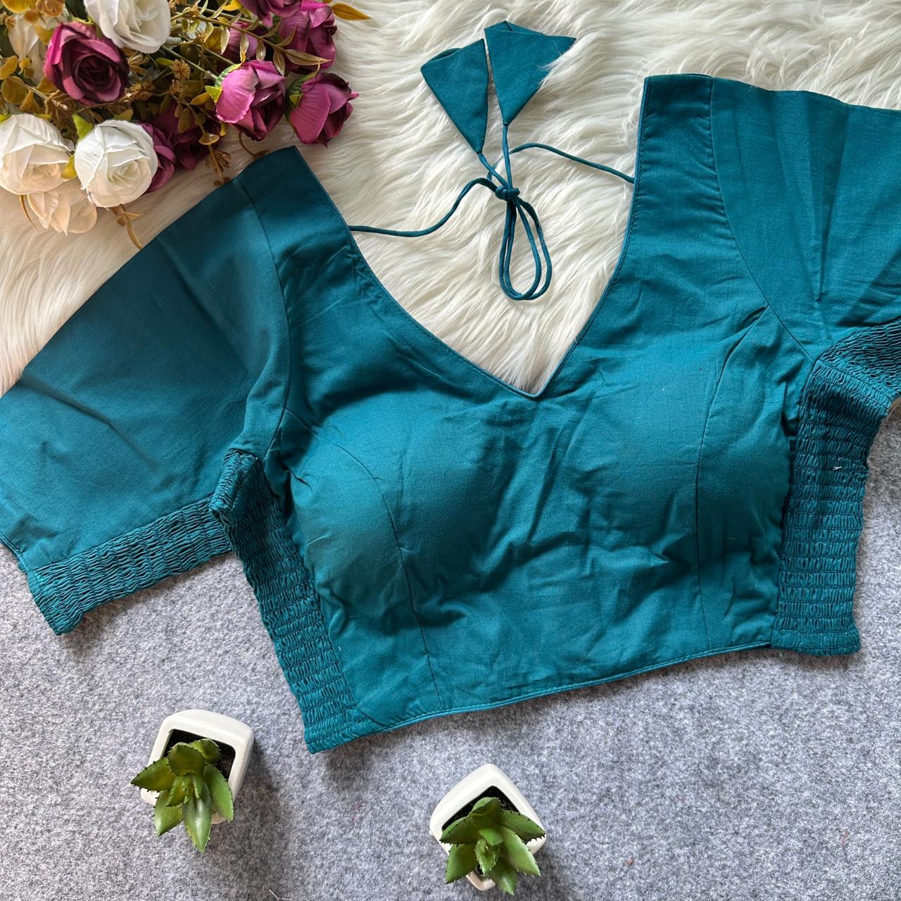 Premium magic cotton ready made blouse