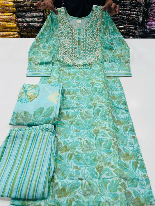 Cotton salwar suit