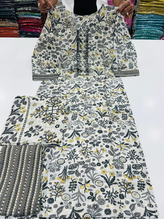 Cotton salwar suit
