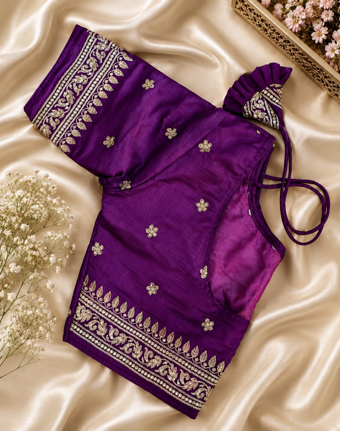 Semi bridal collection ready made blouse
